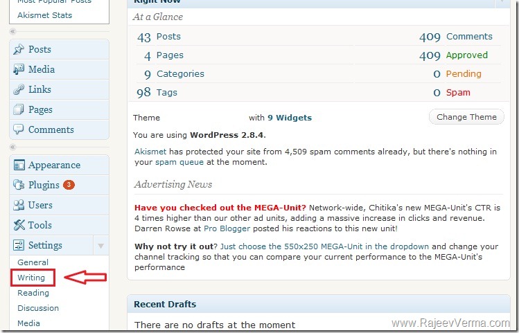 How to Setup Windows Livewriter for Wordpress Blog