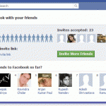 Who signed up on facebook because of you