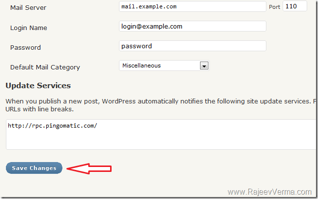 Livewriter step 3
